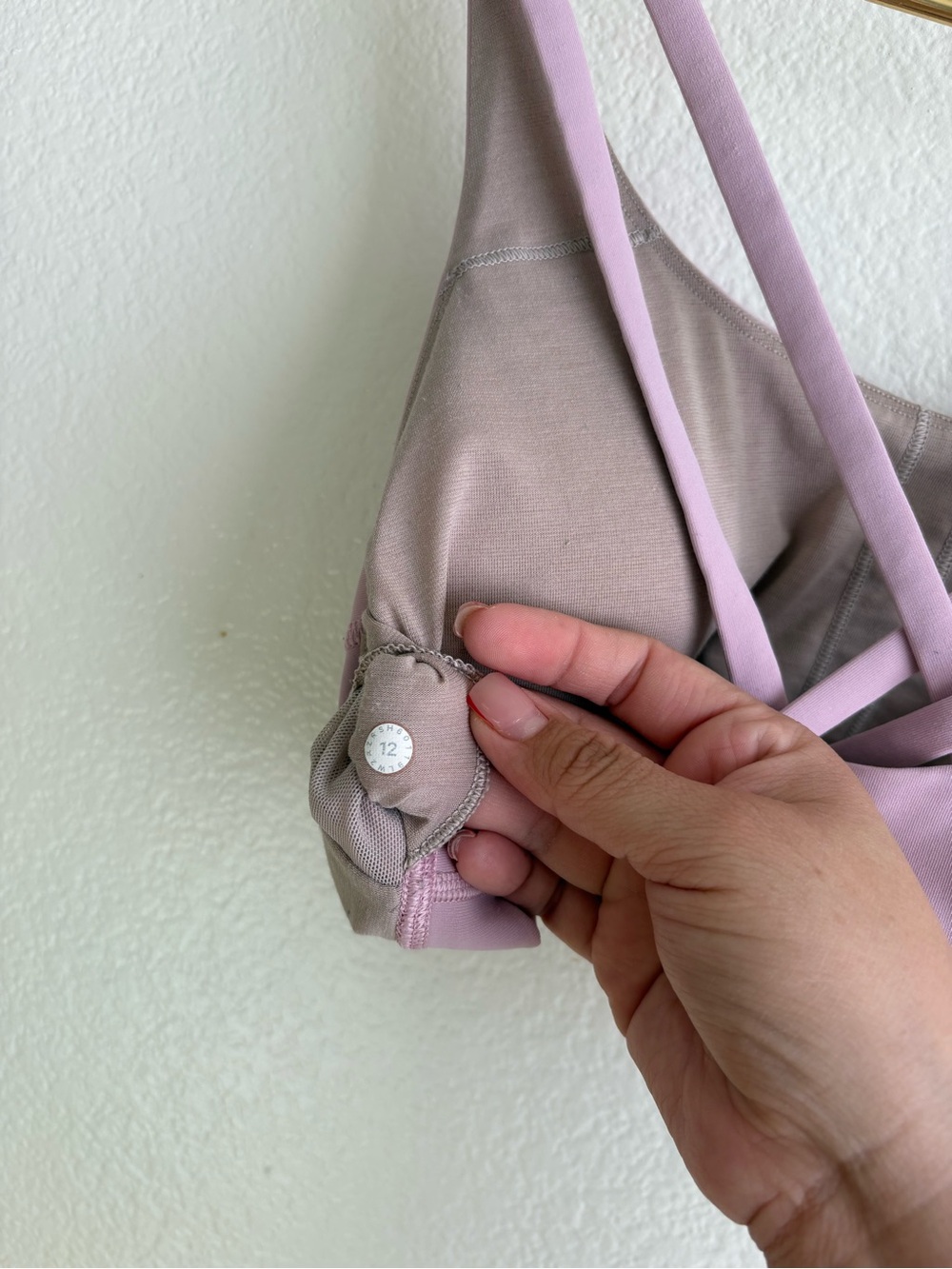 lululemon athletica pink Crossback Sports Bra - Picture 5 of 6